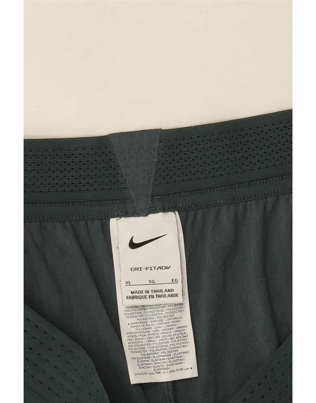 Męskie spodenki sportowe Nike Tottenham Hotspur XL, zielone, poliestrowe