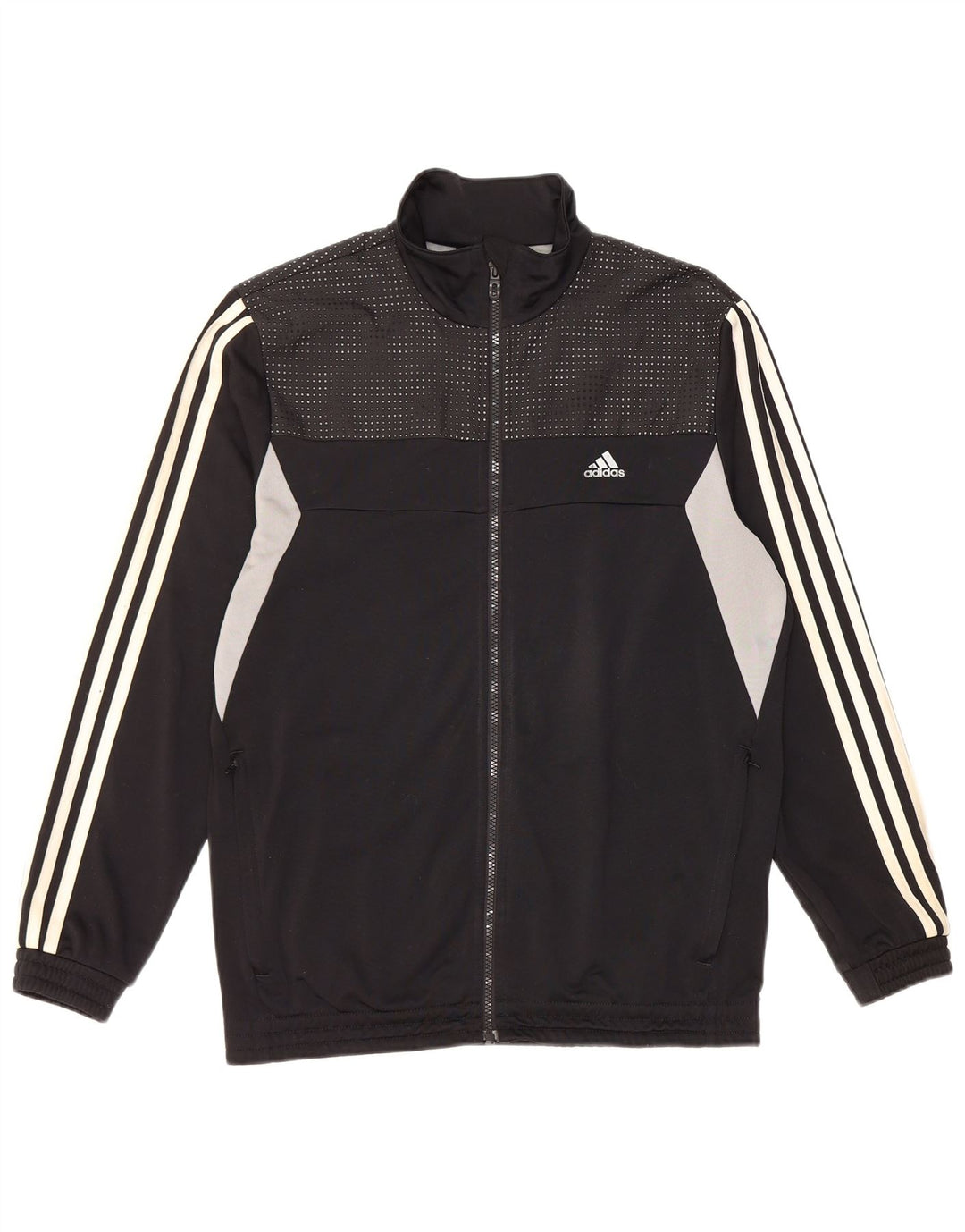 Męska kurtka dresowa Adidas UK 38/40 w kolorze średniej czarnej