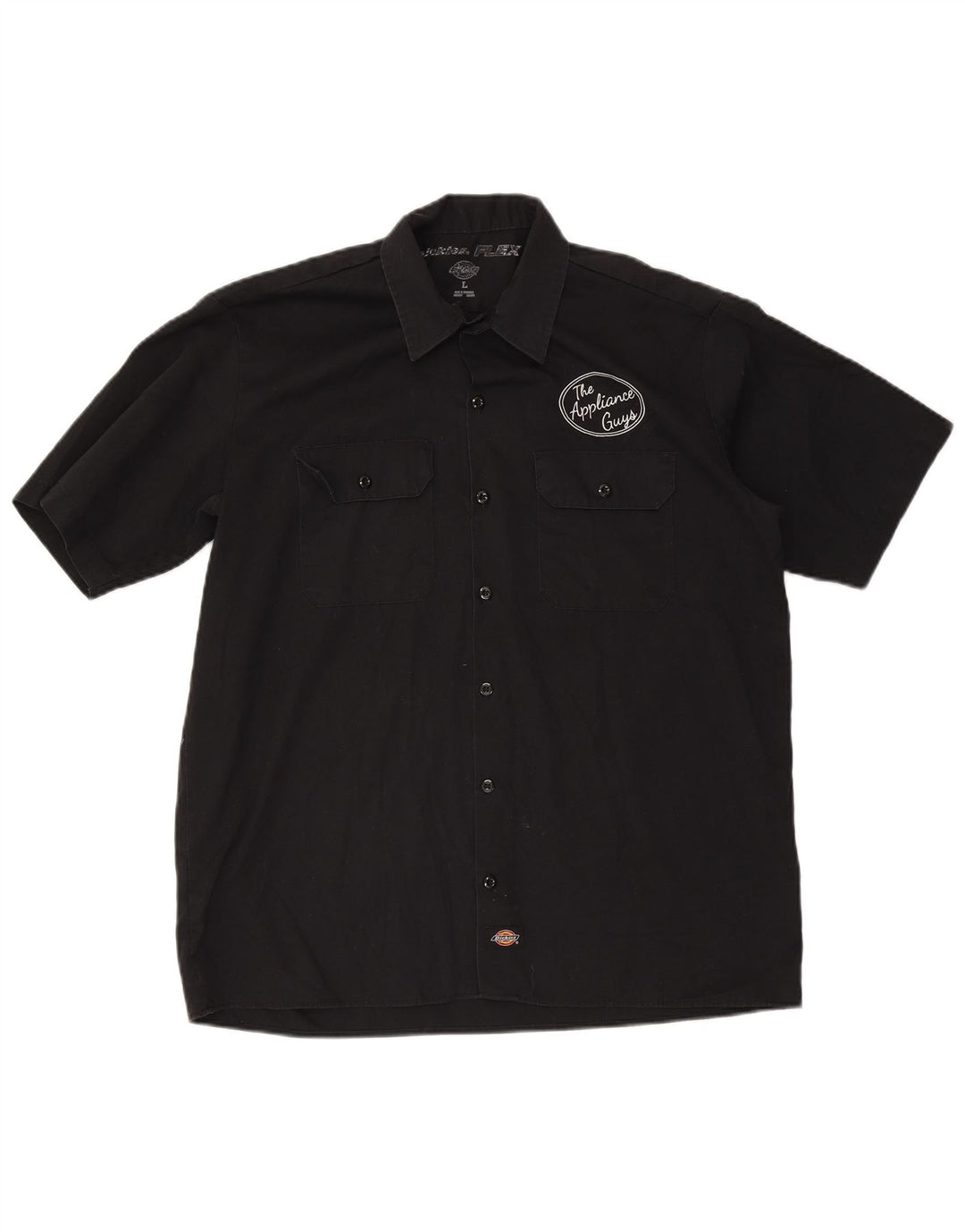 Męska koszulka z krótkim rękawem Dickies z grafiką, duży, czarny poliester
