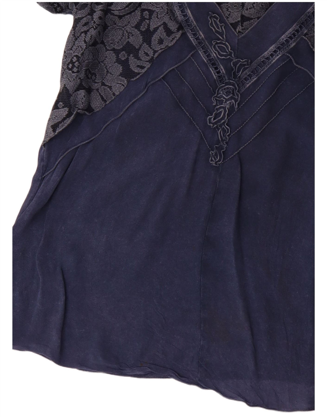 Bluzka damska JOSEPHINE Top UK 16, duża niebieska w kwiaty