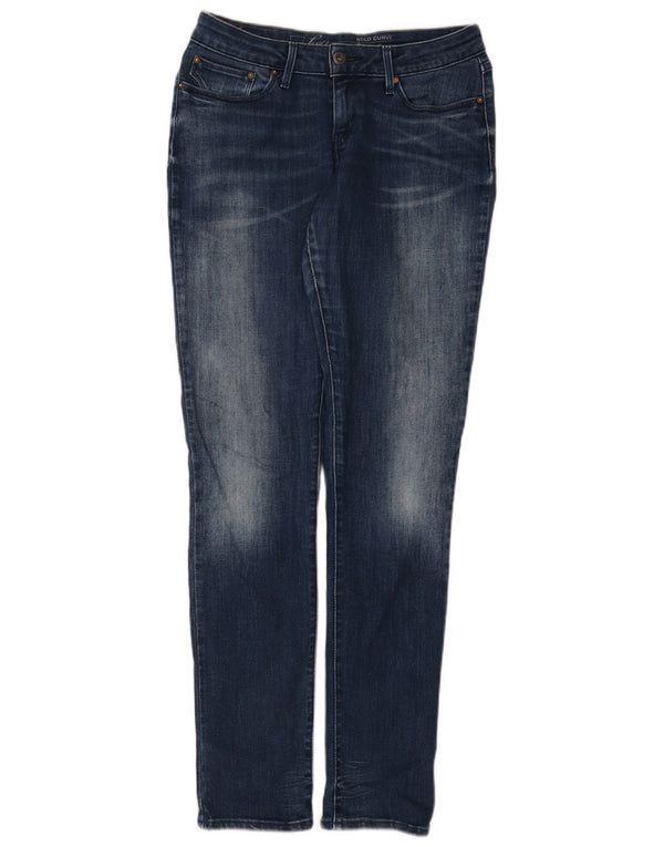 Damskie jeansy Levi's Bold Curve Skinny W29 L34 Niebieska bawełna