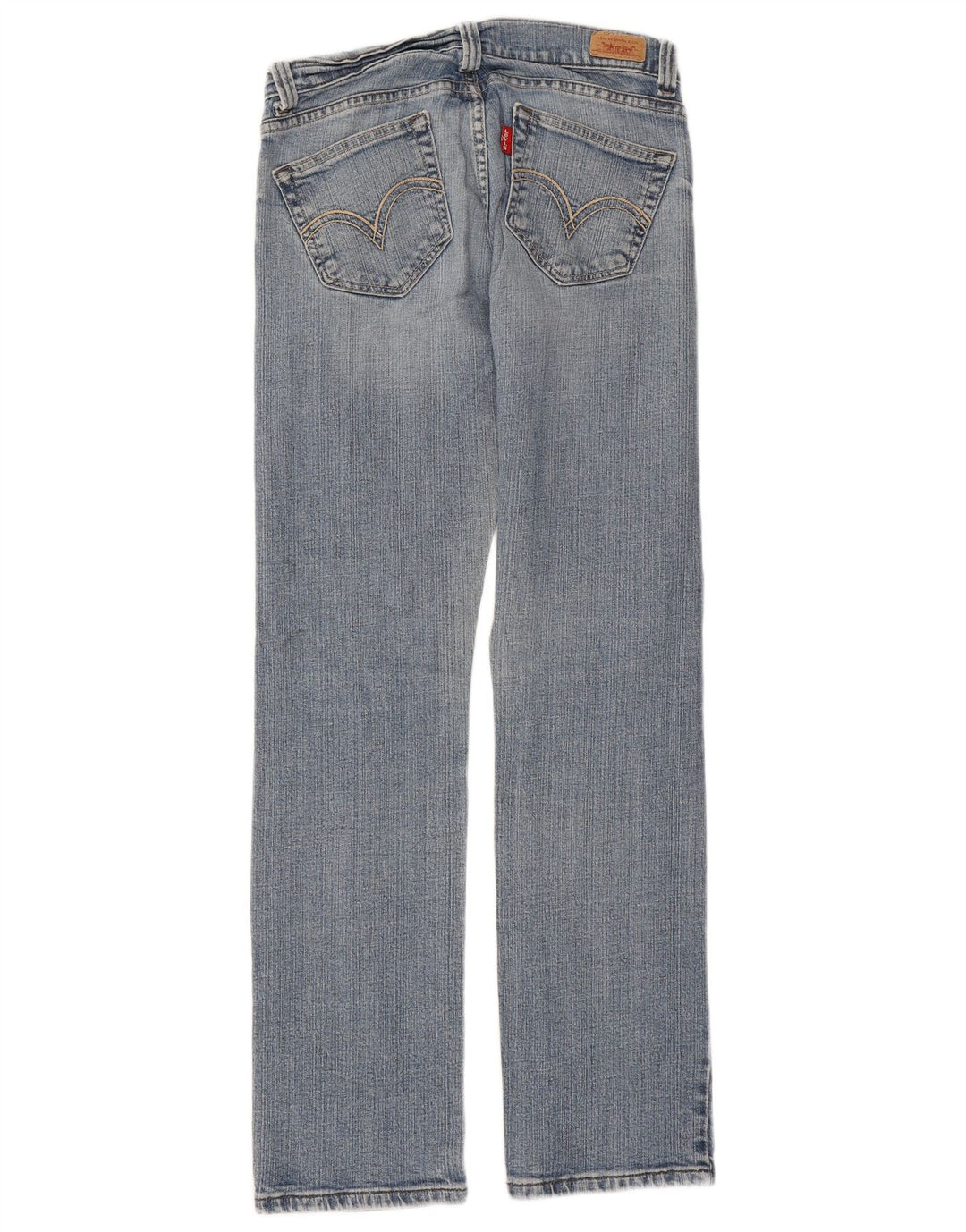 Dżinsy damskie LEVI'S 504 Tilted Straight US 5 Medium W28 L31 Niebieskie bawełniane