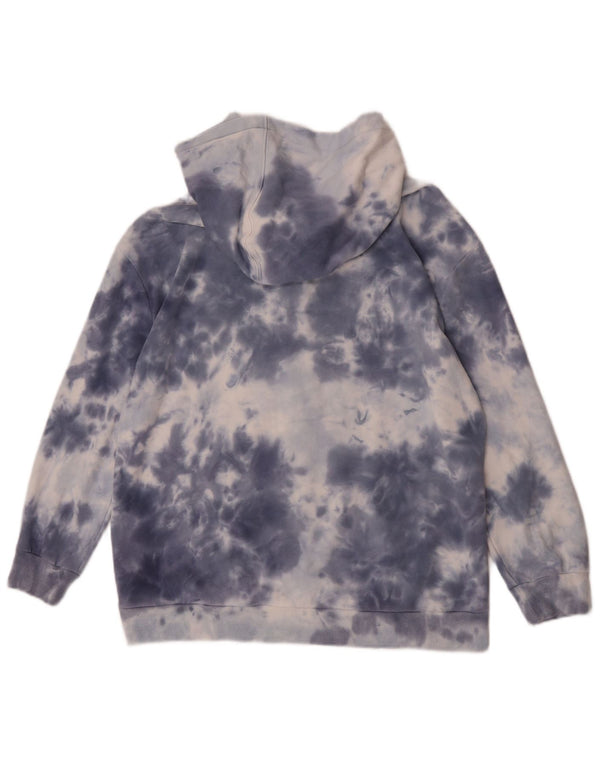 Bluza chłopięca Gap z kapturem i zamkiem, 11-12 lat, niebieska, bawełniana typu Tie Dye
