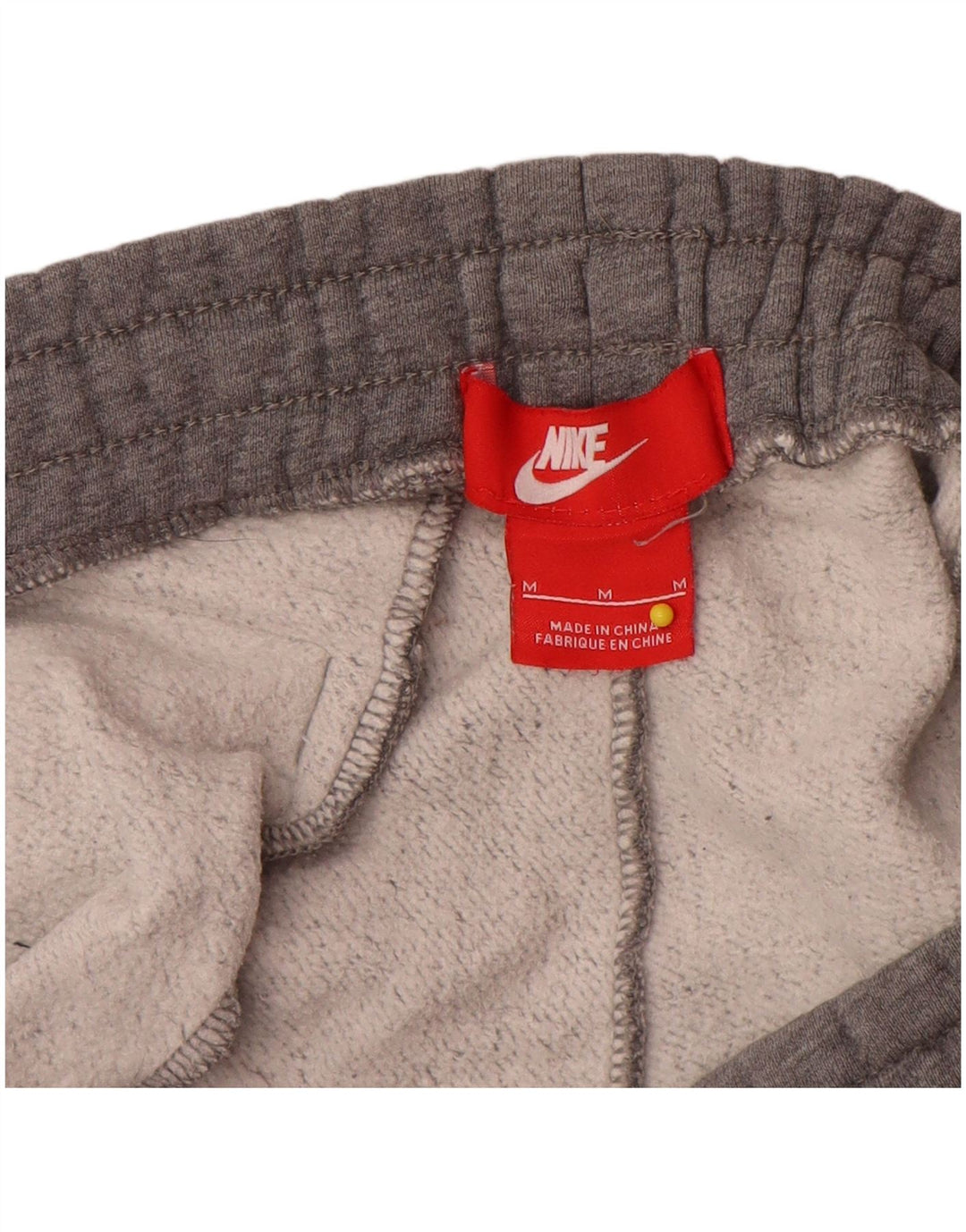 Męskie spodnie dresowe Nike Joggers Średnioszary, bawełniany nakrapiany