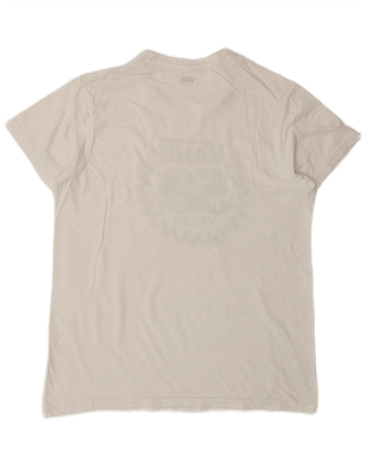 Męski T-shirt z grafiką Vans, mały, biały