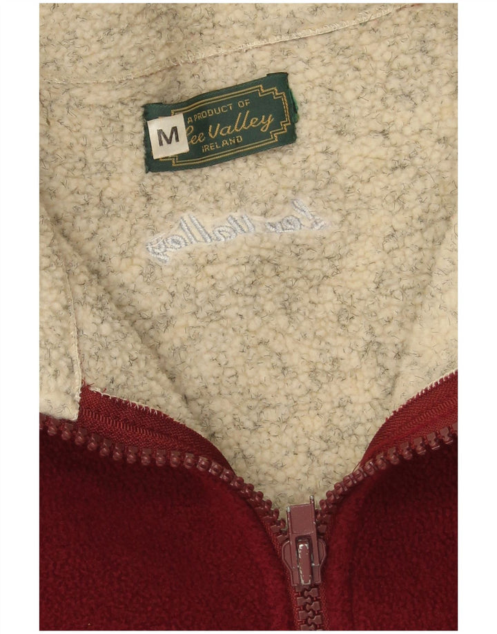 Męska kurtka polarowa Lee Valley o luźnym kroju UK 38, średni burgund