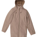 Damski płaszcz wiatrówka z kapturem Jack Wolfskin UK 10/12 średni beż