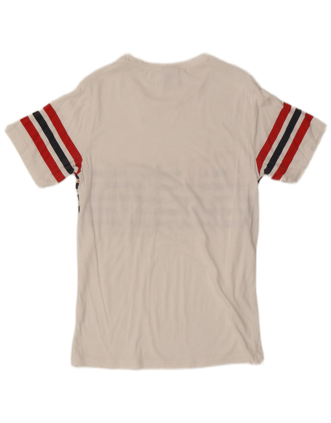 T-shirt męski Zara, mały, biały, bawełniany w kwiaty