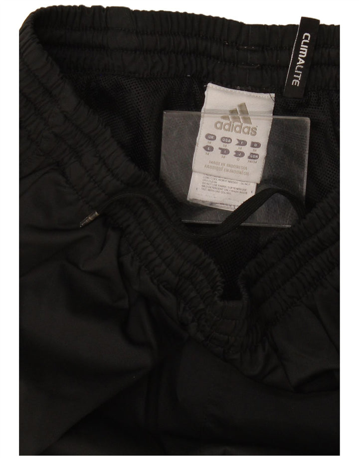 Męskie spodnie dresowe Adidas Climalite, średni czarny poliester