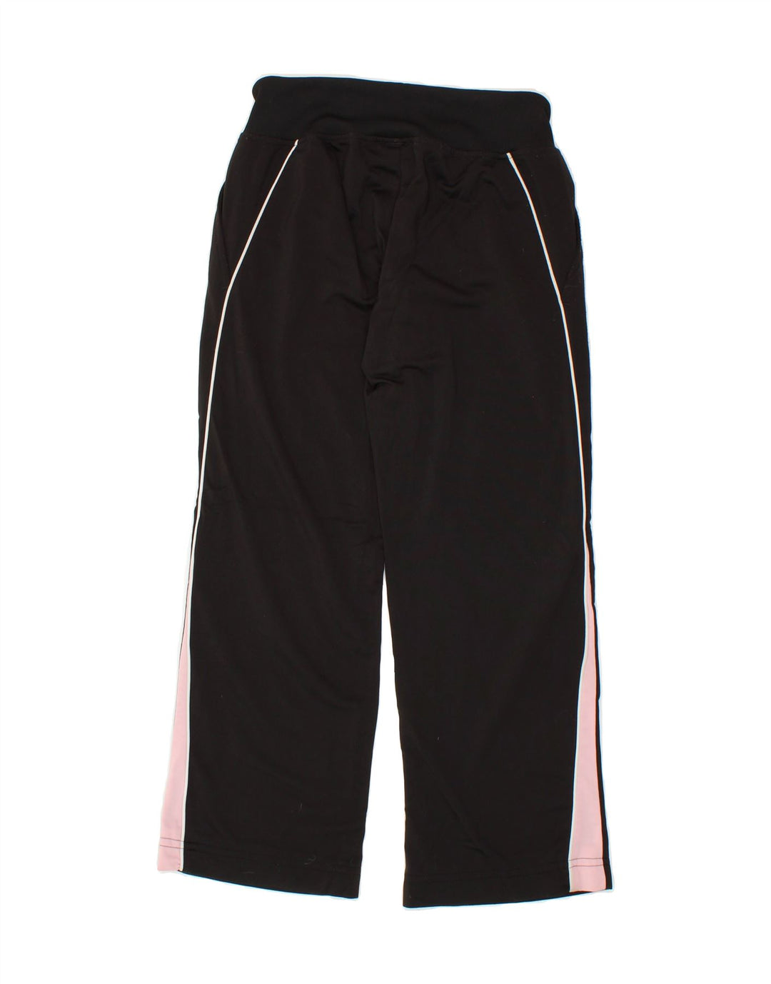 PUMA Womens Tracksuit Trousers UK 10 Small Black Colourblock Polyester Vintage Puma and Second-Hand Puma from Messina Hembry 