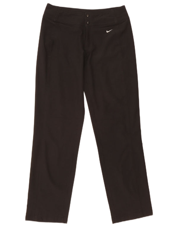 Spodnie damskie Nike Straight Casual UK 8/10 Small W30 L31 Black