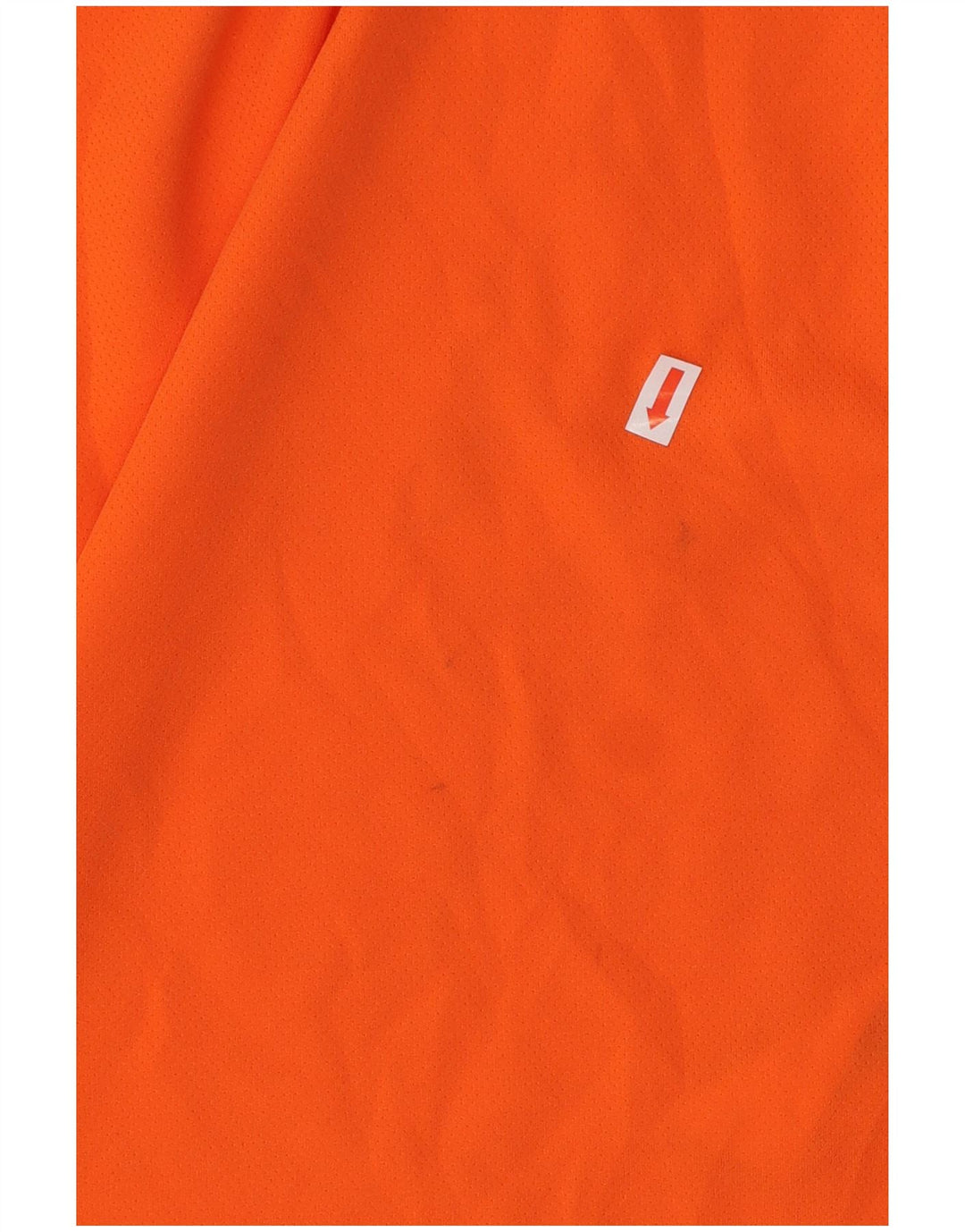 Męski T-shirt PUMA Top, średni pomarańczowy poliester z blokami kolorów