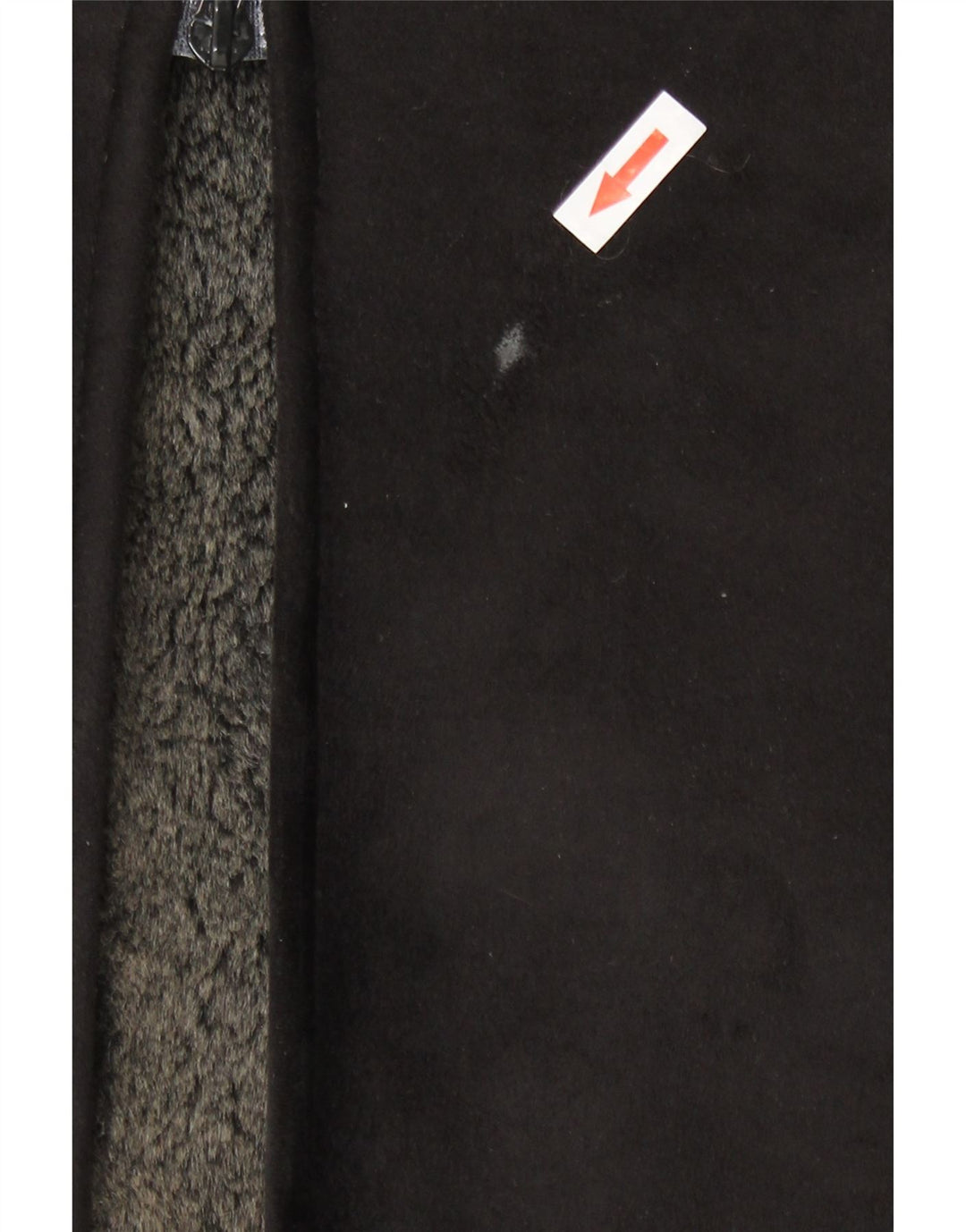 Vintage damski płaszcz Sherpa IT 40 Small Black