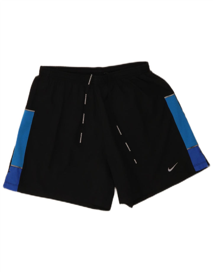 Męskie spodenki sportowe Nike Dri Fit, poliester w kolorze średniej czarnej kolorystyki