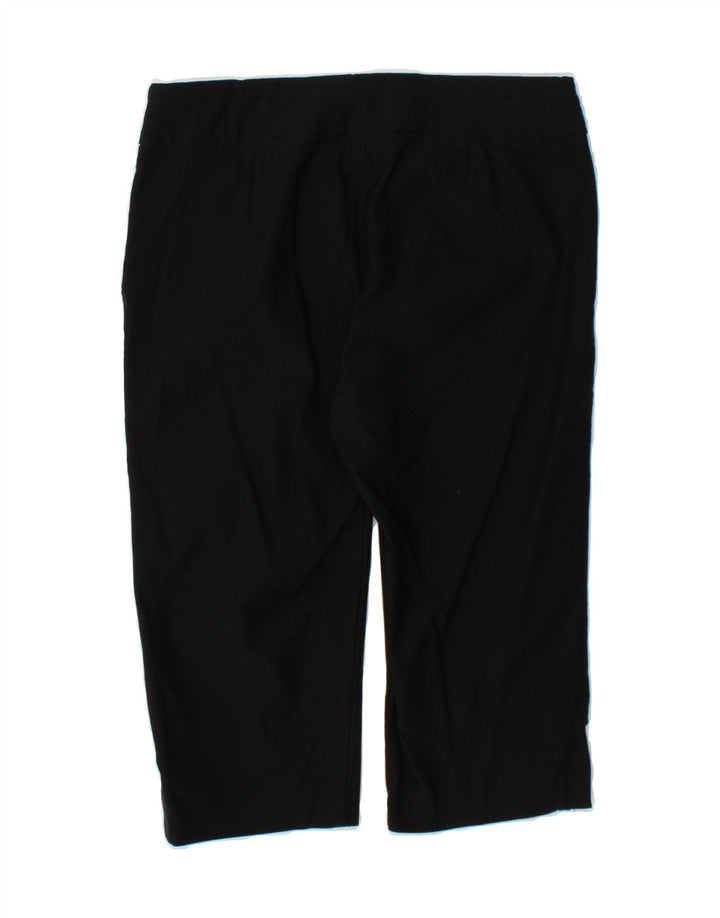 LEE Womens Sculpting Mid Rise Bermuda Shorts US 6 Medium W30  Black Vintage Lee and Second-Hand Lee from Messina Hembry 