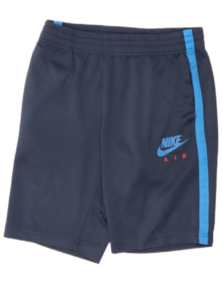 Męskie spodenki sportowe Nike, średni granatowy, poliester z blokami kolorów