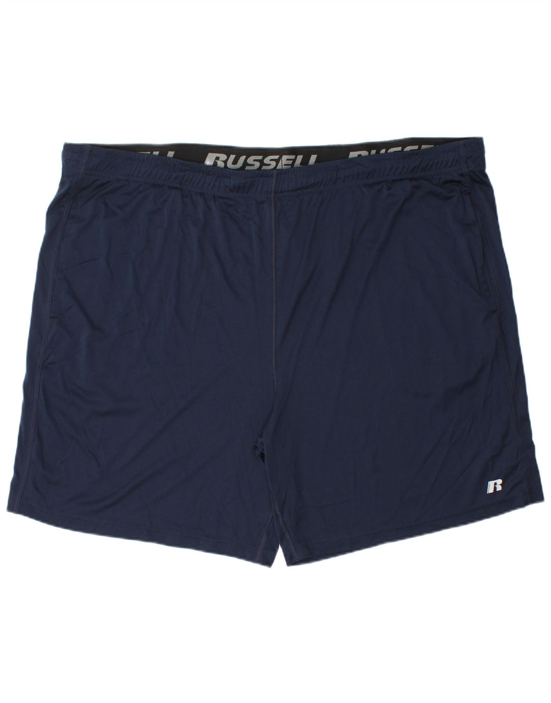 Męskie spodenki sportowe RUSSELL ATHLETIC Dri-Power, 2XL, granatowe, poliestrowe