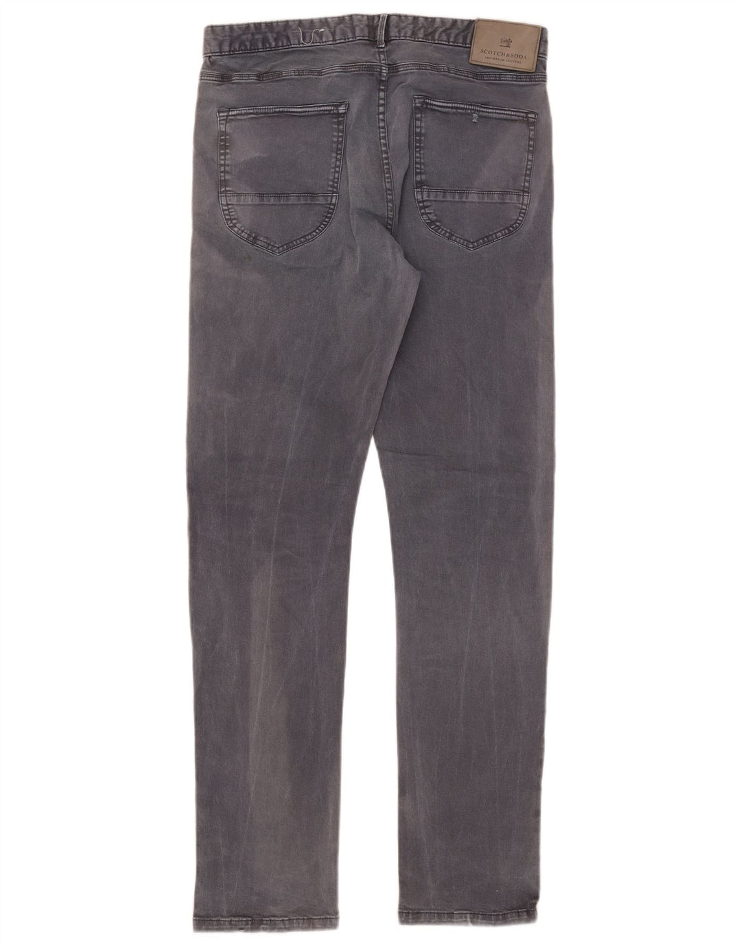 Scotch & Soda Męskie jeansy slim W32 L32 Szara bawełna