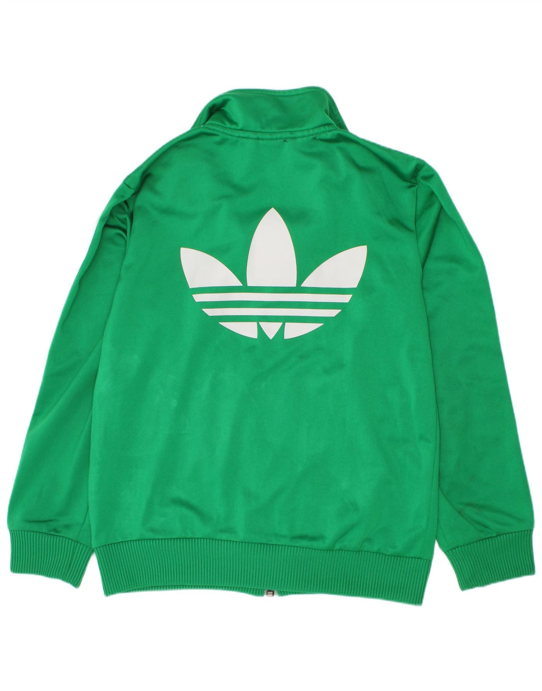 Chłopięca bluza dresowa Adidas z grafiką 7-8 lat Zielony poliester