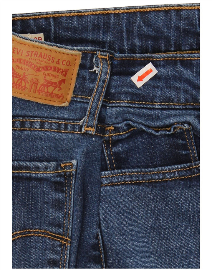 Damskie jeansy LEVI'S 711 Skinny W29 L34 Niebieski Lyocell