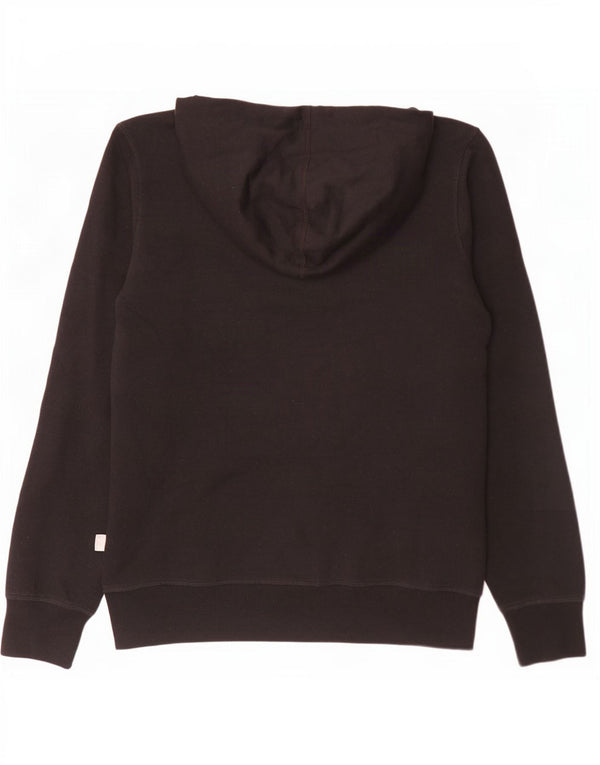 Męski sweter z kapturem Jack & Jones, mały, czarny, poliestrowy