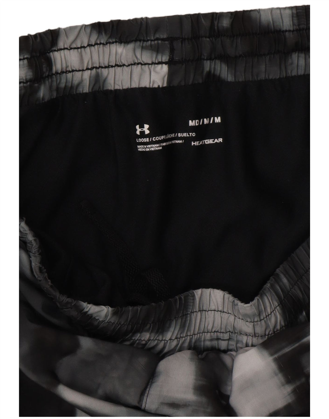 Damskie spodenki sportowe UNDER ARMOUR UK 14 Medium Grey Tie Dye