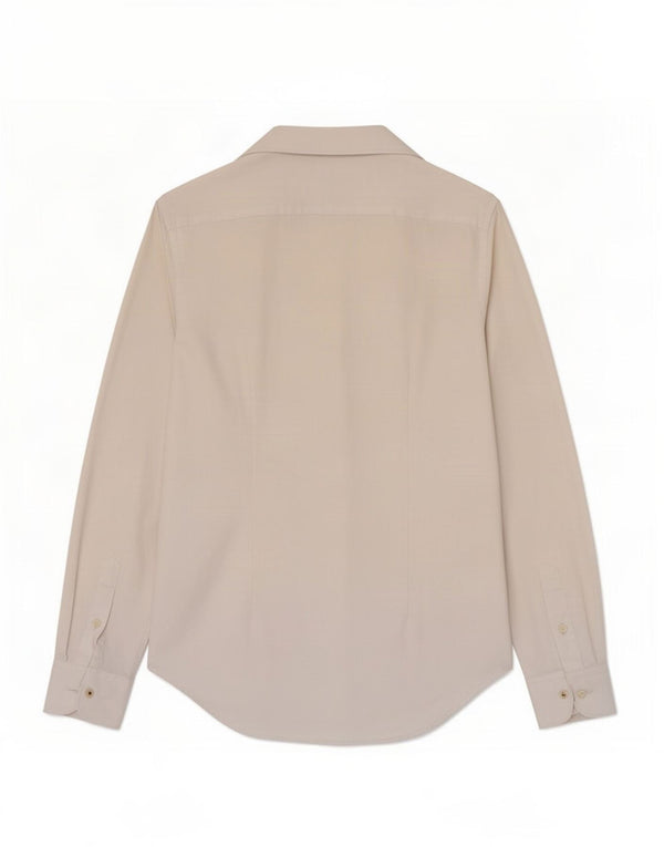 Koszula męska Zara Slim Fit, mała, biała, bawełniana
