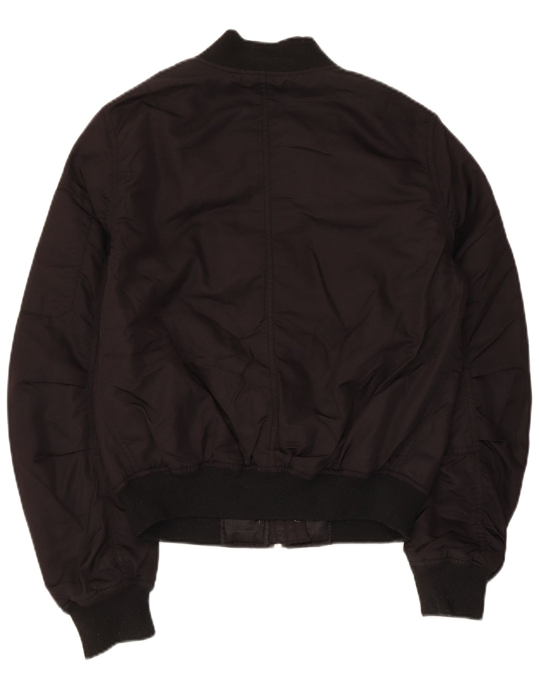 Damska kurtka bomberka oversize Topshop UK 6 XS, czarna, poliester