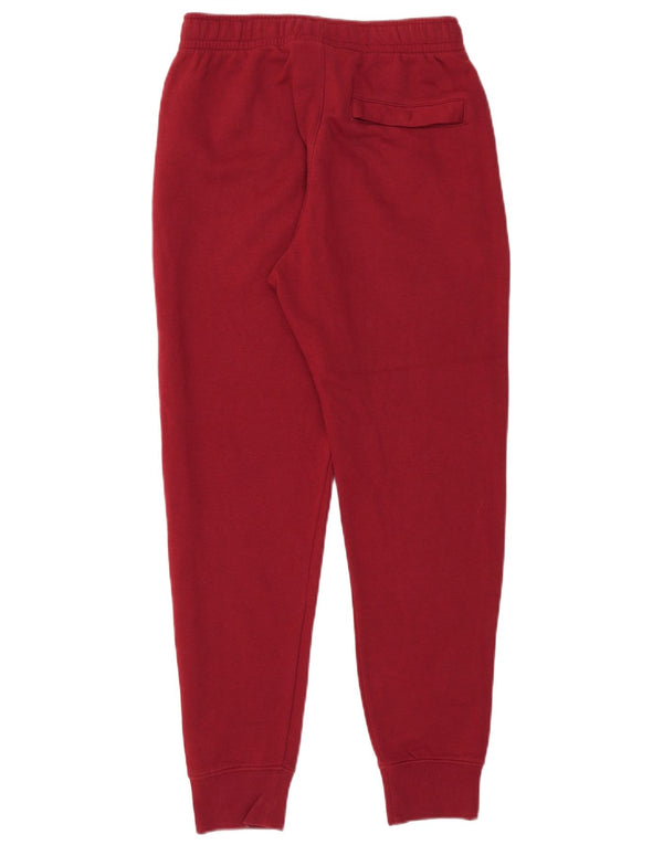 Męskie spodnie dresowe Nike Joggers XS Burgundowa bawełna