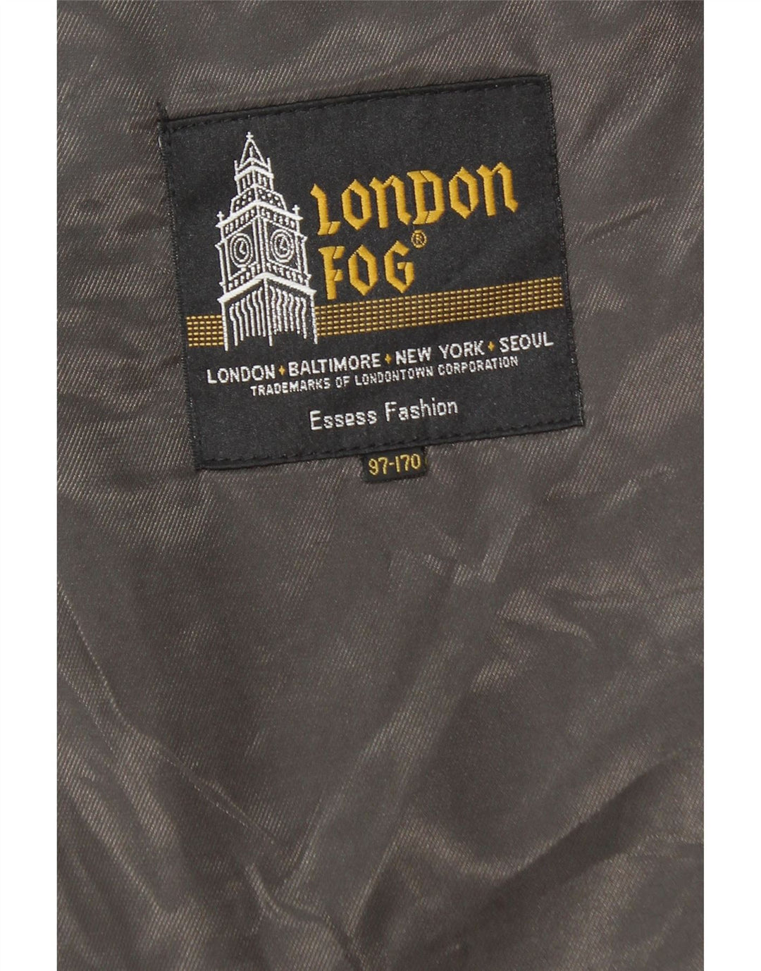 Męska kamizelka podszewkowa London Fog UK 38, średnia czarna