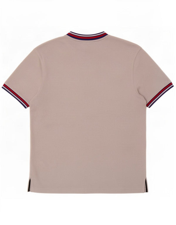 Champion Mens Graphic T-Shirt Top Large White Cotton