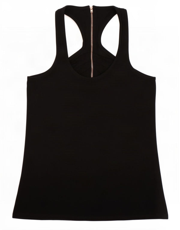 Damska kamizelka Reiss Top UK 10 Small Black Wiskoza