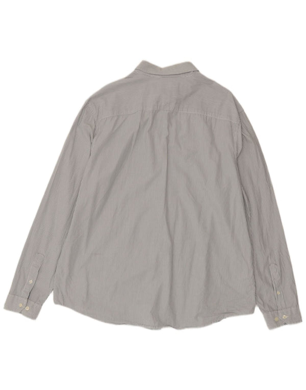 Koszula męska Penguin Heritage Slim Fit 2XL, niebieska, bawełniana w prążki