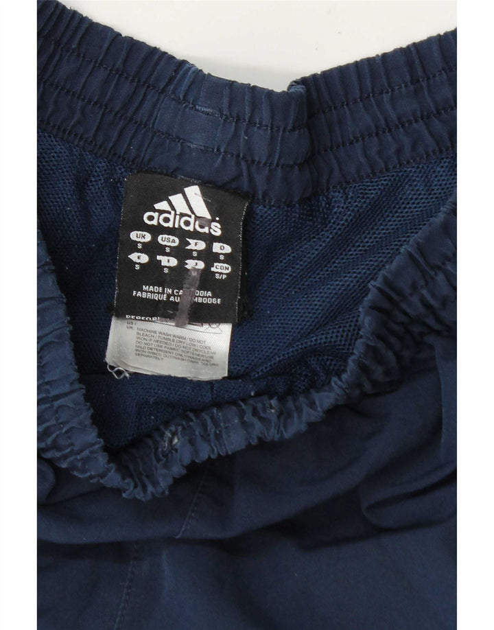 Męskie spodenki sportowe Adidas, małe, granatowe, poliestrowe