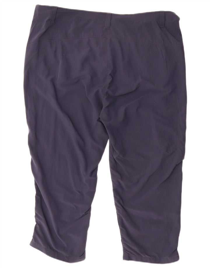 Spodnie damskie Rohan Cargo Capri US 16 2XL W40 L22 Granatowe Poliamid