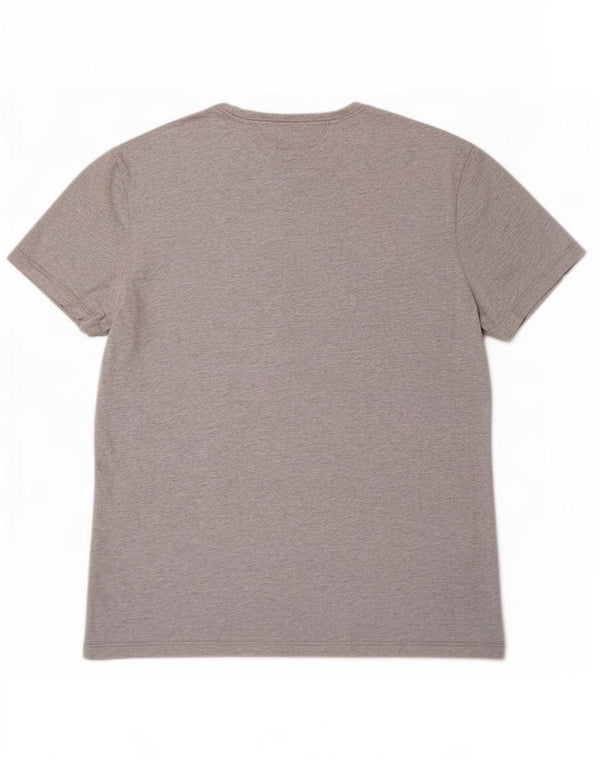 T-shirt męski Tommy Hilfiger Top średnioszary, bawełniany