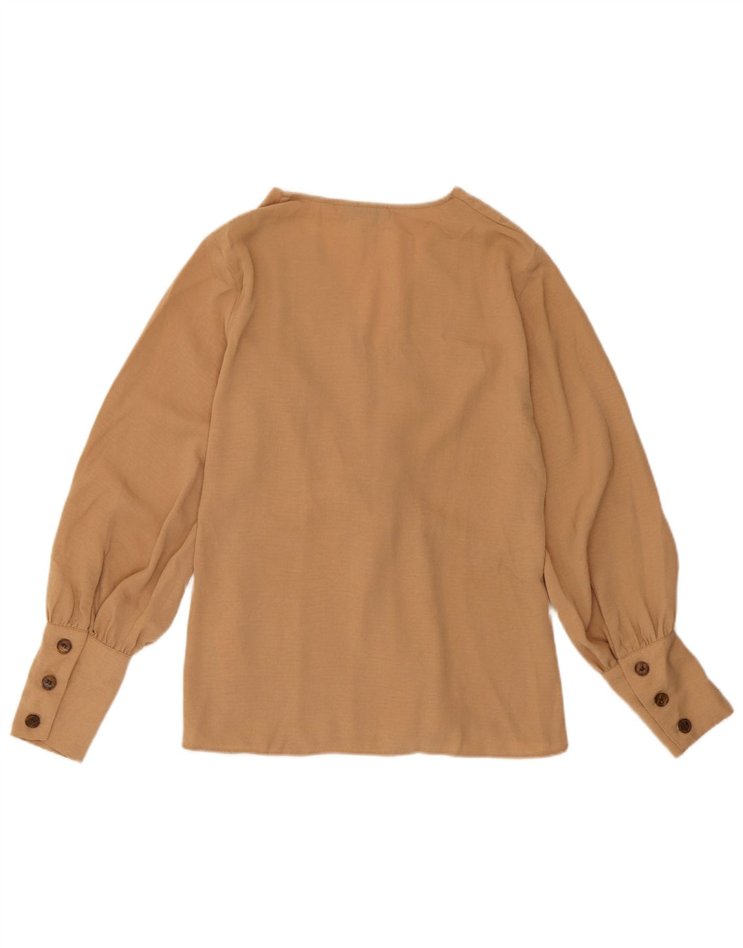 Bluzka damska Topshop UK 6 XS, brązowy poliester