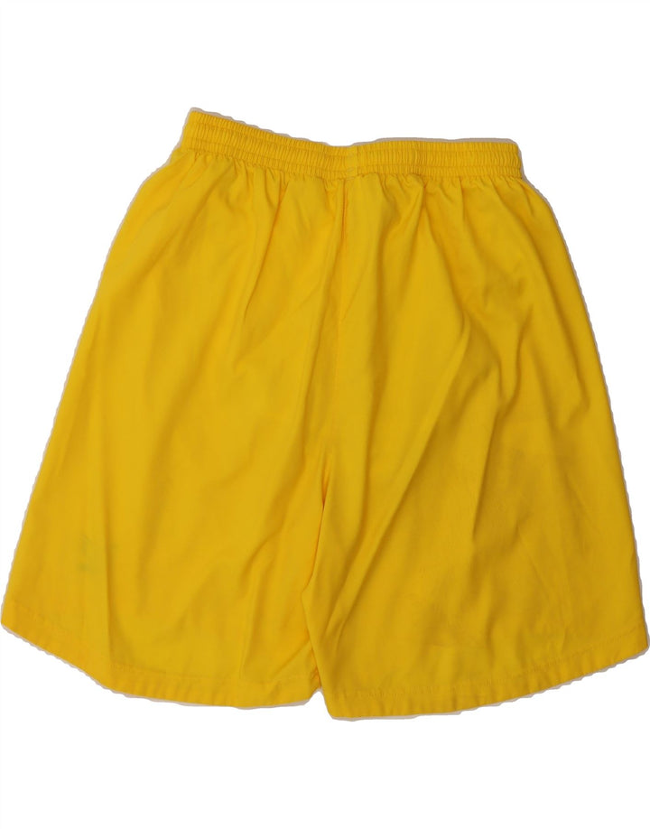ERIMA Mens Sport Shorts XL  Yellow Polyester Vintage Erima and Second-Hand Erima from Messina Hembry 