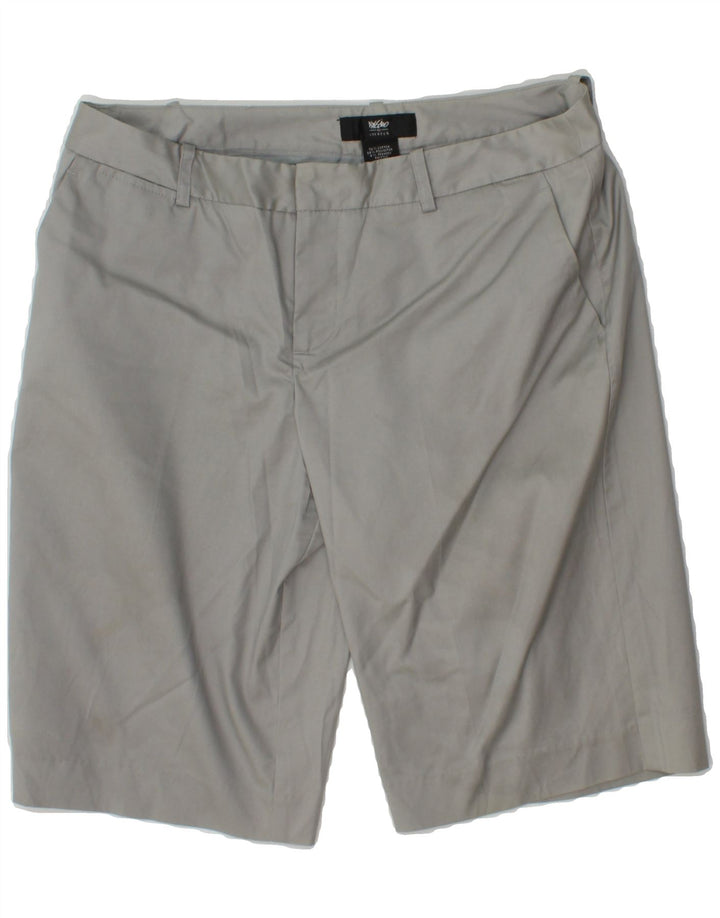 MOSSIMO Womens Chino Shorts US 8 Medium W30 Grey Cotton Vintage Mossimo and Second-Hand Mossimo from Messina Hembry 