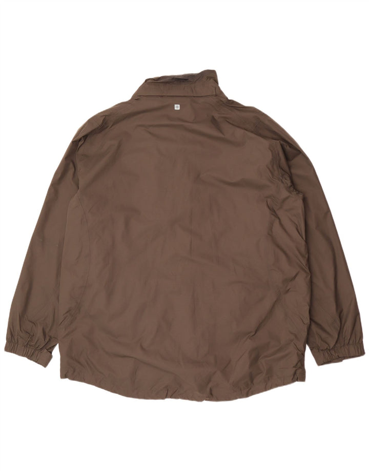 Męska kurtka przeciwdeszczowa Mountain Warehouse UK 42 XL, nylon khaki