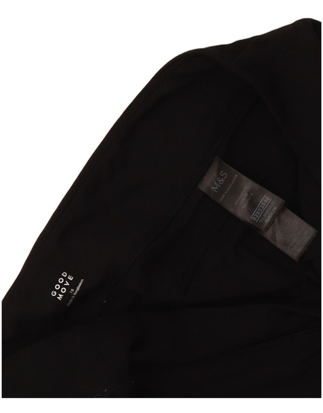 Damskie spodnie dresowe Marks & Spencer Joggers UK 16, duże, czarne