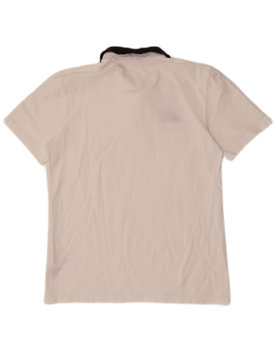 Męska koszulka polo Adidas, duża, biała, bawełniana
