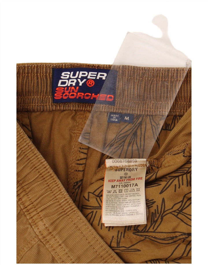 Męskie spodenki chino Superdry, średnie W34, bawełna khaki