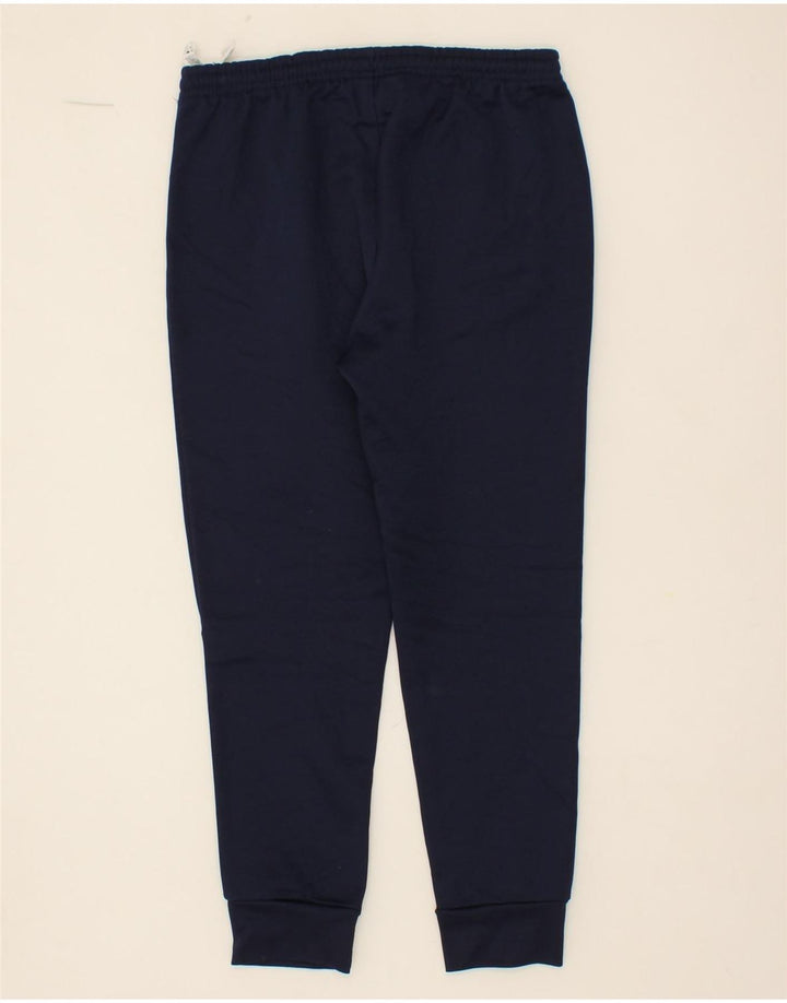 KAPPA Boys Tracksuit Trousers Joggers 9-10 Years Navy Blue Polyester Vintage Kappa and Second-Hand Kappa from Messina Hembry 