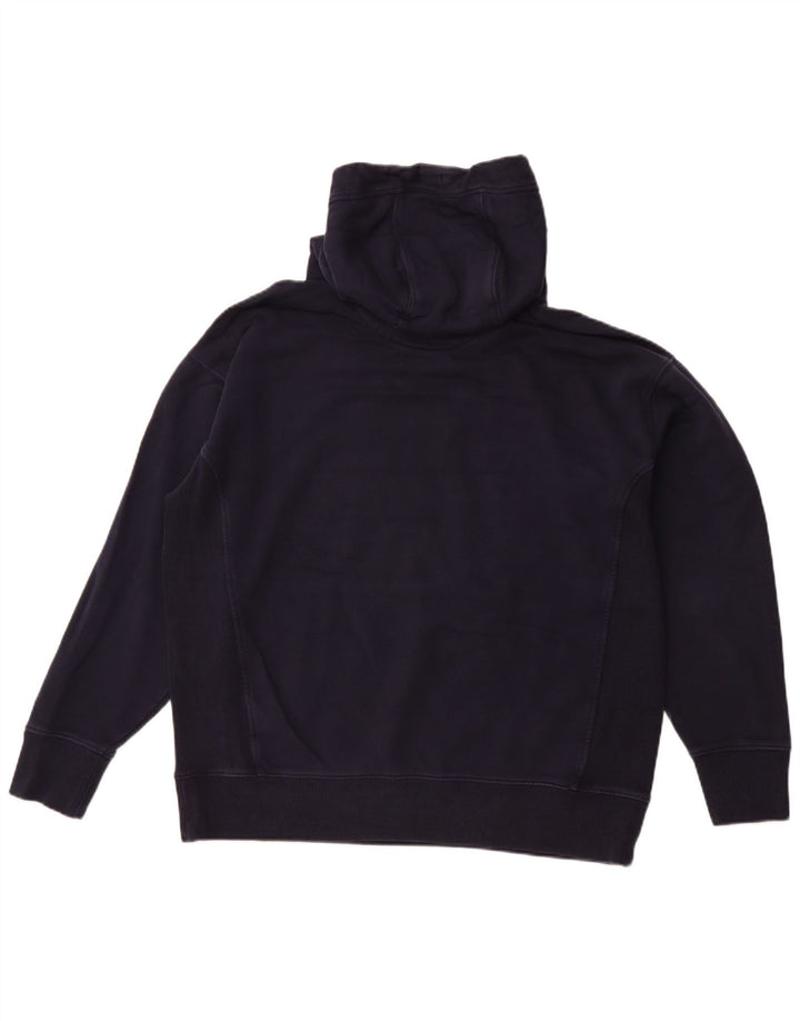 Męski sweter z kapturem GANT o swobodnym kroju XL, granatowy, bawełniany