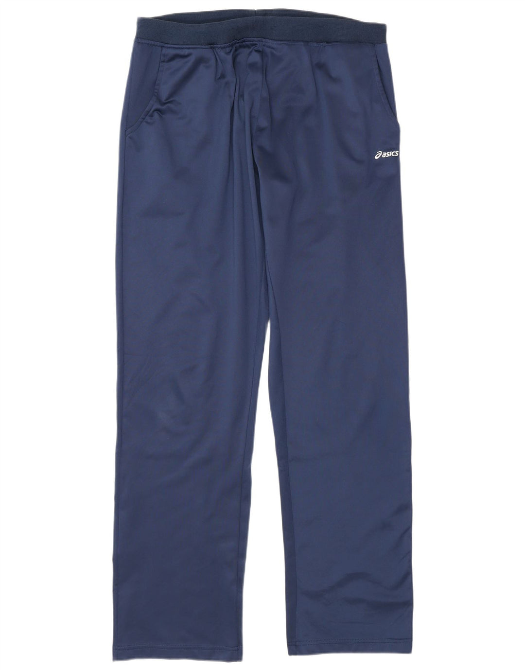 Męskie spodnie dresowe Asics XL, granatowe, poliestrowe
