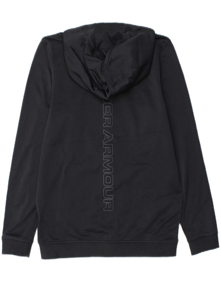 Męski sweter z kapturem i zamkiem UNDER ARMOUR Cold Gear, mały, czarny