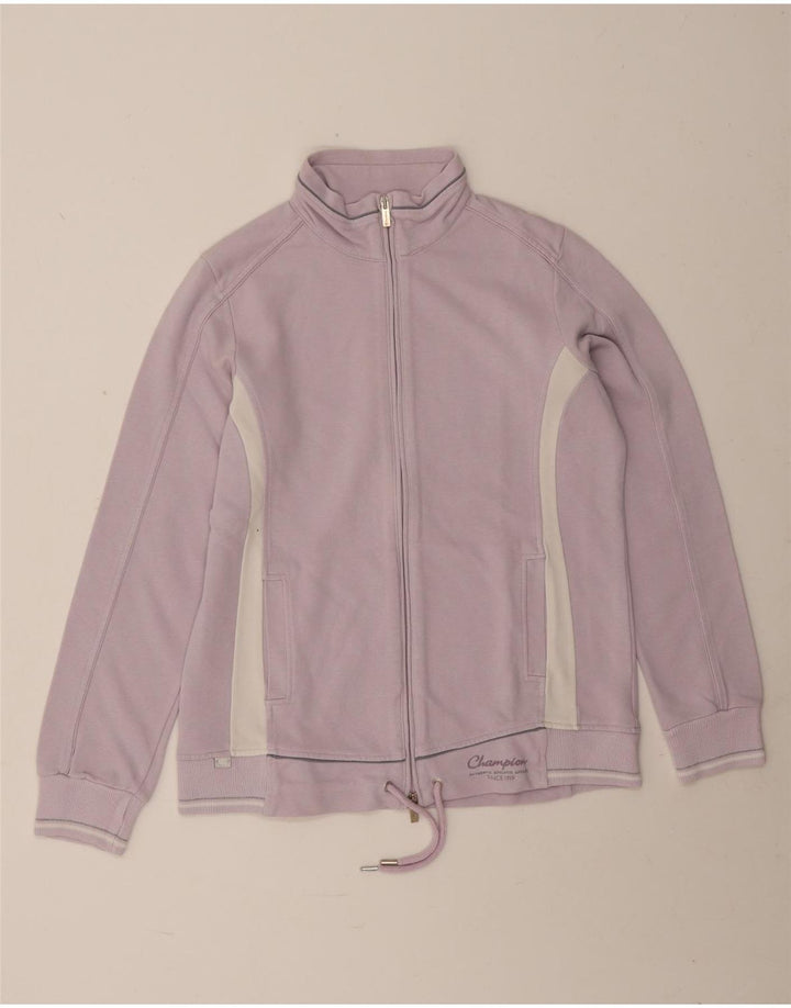 Kurtka damska Champion Easy Fit Tracksuit Top Jacket UK 14 Średni Fiolet