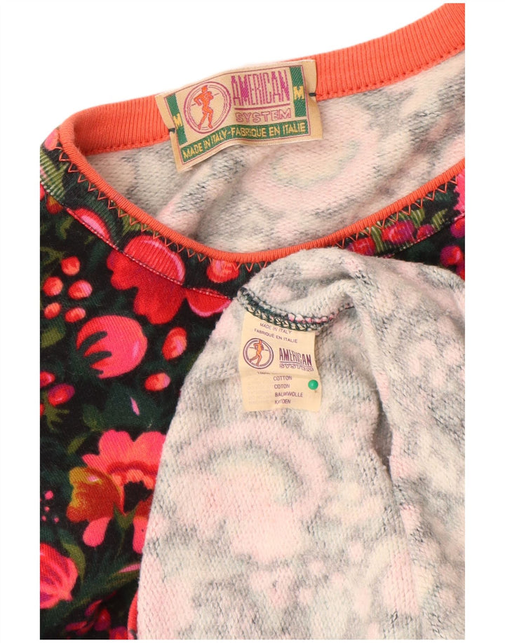 Damska bluza dresowa American System UK 14, średnia, wielobarwna w kwiaty