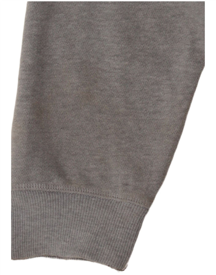 Męski sweter z kapturem Reebok, duży, szary, bawełniany